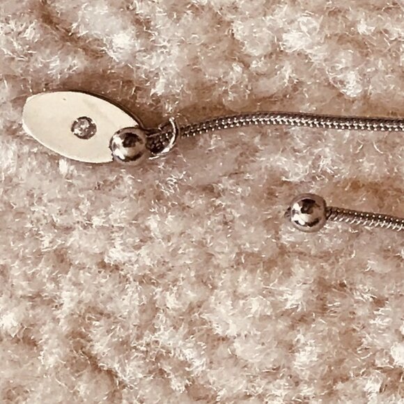 LOFT Geometric Necklace – Silver Chain - Picture 5 of 8